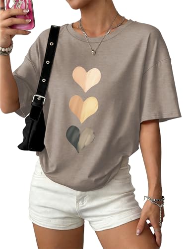 Save 23% on WIHOLL Women's Oversized Graphic Tees with Code WVZWBQY2