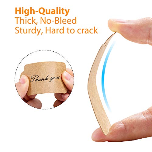 Primbeeks 200Pcs Premium Gift Tags, Double-Sided Available Kraft Paper Price Tags With 200 Root Natural Jute Twine, Craft Tags Labels Treats Tags For Wedding Christmas Day Thanksgiving #TOP2