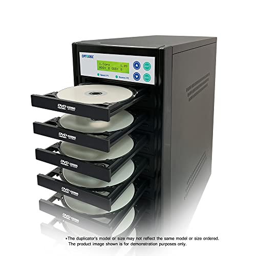 Image of 1 to 7 CD DVD Duplicator Standalone 24X M-Disc Support Burner