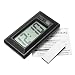 Baynne Ultra-Thin LCD Digital Display Car Vehicle Dashboard Clock with Calendar(Color:Black)