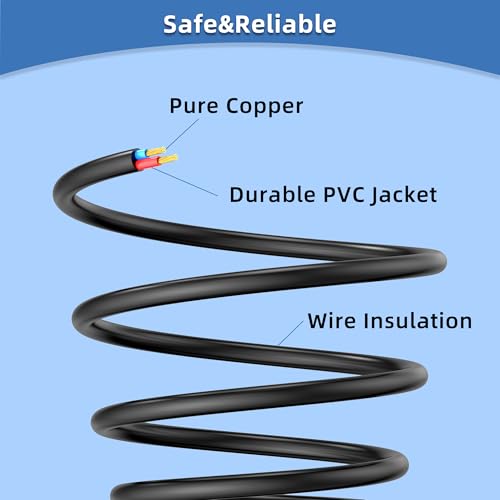 Cable de Alimentación UL AC compatible con inyector PoE++ Gigabit de 60W cudy Modelo POE300 US miniatura 5