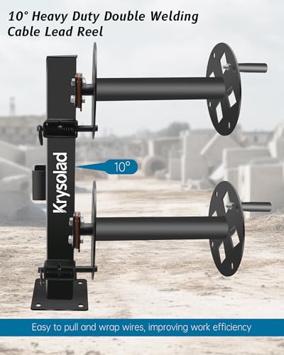 Lockable Welding Lead Reel with Silicone Pad