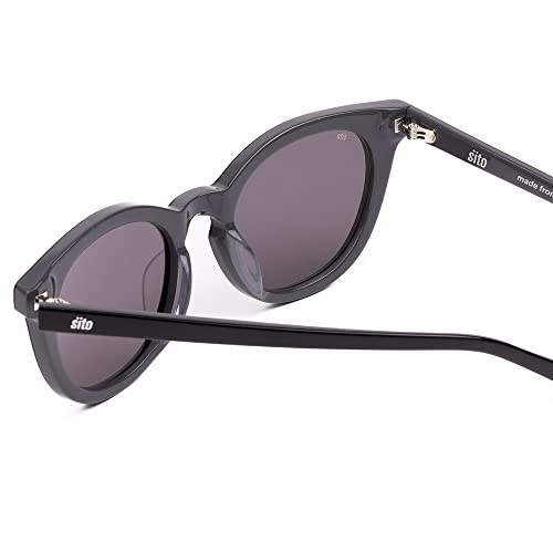 Image of SITO SHADES Now Or Never Womens Round Sunglasses Polarized /Non-Polar Opt. Classic Designer Retro Festival Sun Glasses UV 100
