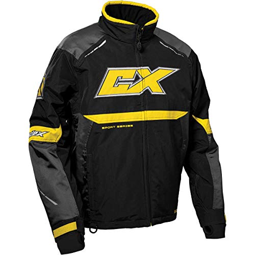 Castle X Men's Blade G5 Jacket (Charcoal/Yellow/Black - X-Large)