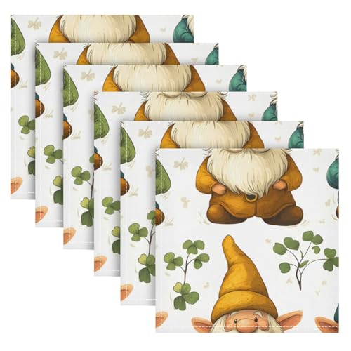 Set de 6 servilletas de tela poliéster 20x20 pulgadas miniatura 2