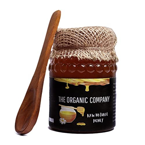 The Organic Companys Pure Organic Honey - 500 gm | Raw Natural Honey | FSSAI Certified | Premium & Unfiltered Wild Forest Honey | Raw & Unprocessed Honey | No Preservatives (Pack of 1) (B09J32Q278) Amazon Price History, Amazon Price Tracker