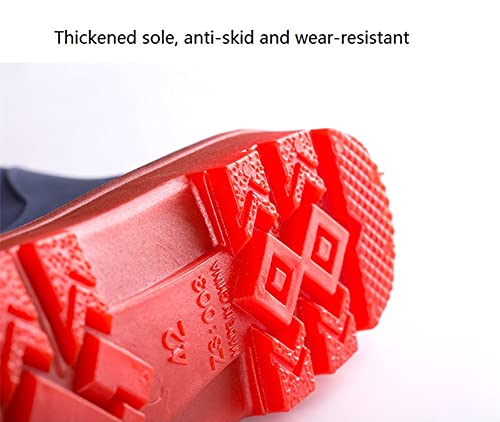 Vgagv Bootfoot Lightweight Hip Waders 2-Ply Nylon Pvc Waterproof Neoprene Cleated Sole Thigh Wader Fishing Hunting,Blue,43# #TOP4