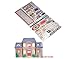 Toy Restore Replacement Stickers Fits Loving Family Grand Doll House Purple Roof