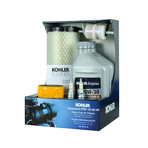 Kohler Genuine OEM Twin Cylinder Maintenance Kit for Small Engines/HDAC CV18-25 CV620-742 CV750-752 CH18-25 CH680-742 ECV630-749 ECH630-749/785-620 25 789 01-S