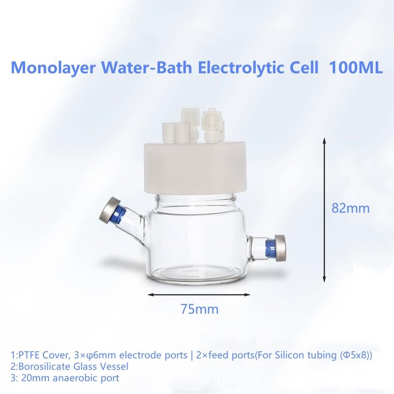 Célula electrolítica en baño de agua for investigación fotoquímica | Reactor de irradiación microespectrofotométrica(Onolayer 100 ML)