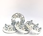 Customadeonly 4 Pieces 0.787' 20mm Hub Centric Wheel Spacers Bolt Pattern 5x120 to 5x120 Center Bore 64.1mm Thread Pitch 14x1.5