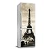 Tulup Adesivo Frigo 60x180cm Stickers Copri Frigorifero Porta Cucina - Torre Eiffel