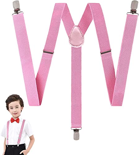 サスペンダー ボウタイ 無地 Y-バッグ 吊りバンド ゴム調節可能 女の子 男の子 発表会 卒園式 入園式 七五三 結婚式 誕生日