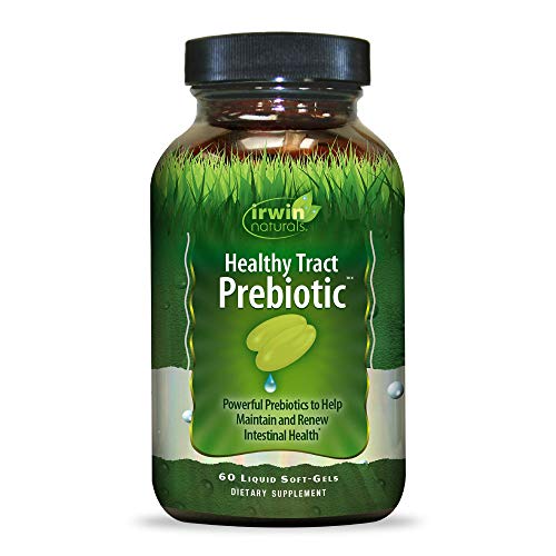 Irwin Naturals - tracto saludable prebiótico - 60 cápsulas líquidas