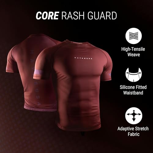 Hayabusa Core Rash Guard for Men Short Sleeve2