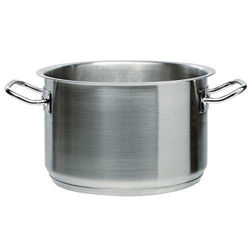 ILSA Casseruola Alta Induzione Inox 18/10 2 Maniglie Cm 24