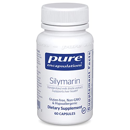 Pure Encapsulations Silymarin | Milk Thistle Extract Supplement for Liver Support and Antioxidant Activity* | 60 Capsules