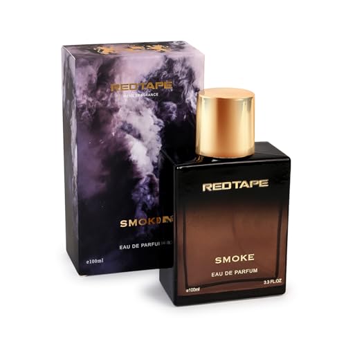 Image of Red Tape Smoke Eau De Parfum for Men 100ml | Premium Long-Lasting Perfume | Fresh & Elegant Scent | Luxury Fragrance for Men | Ideal for Gifting | Best Gift for Him