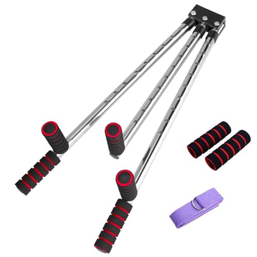 Leg-Stretcher, 3 Bar Leg Stretching Split Machine for Splits Flexibility Up to 180 Degree Split Machine Training Equipment for Adult and Kids Suitable for Home Dancing Room Gym (Beginner Version)