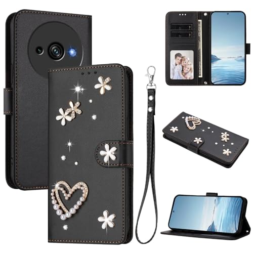 �X�}�z�P�[�X �Ή��@�� for Oukitel C59 / C59 Pro �������[�h�y�J�[�h�z���_�[�t�����z �t���b�v�J�o�[ �}�O�l�b�g�o�b�N�� �L�b�N�X�^���h�z Black