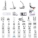 Professional Domestic 42 PCS Sewing Foot Presser foot Presser Feet Set for Singer, Brother, Janome,Kenmore, Babylock,Elna,Toyota,New Home,Simplicity And Low Shank Sewing Machines
