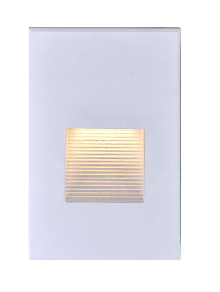 NUVO 65/405 LED Step Light, Vertical / 120 Volts, White