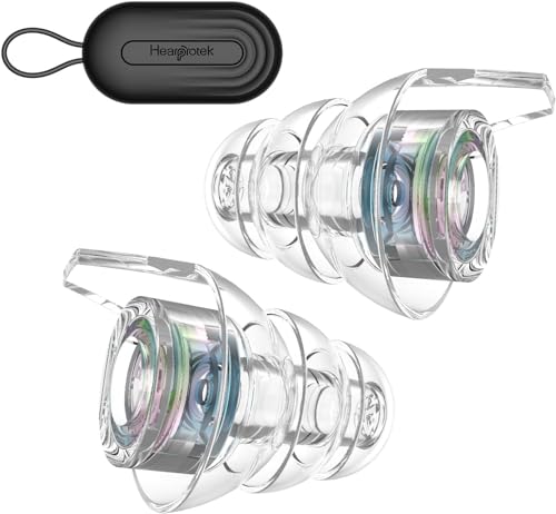 Hearprotek Bouchons d'Oreille Musiciens 23dB Taille S