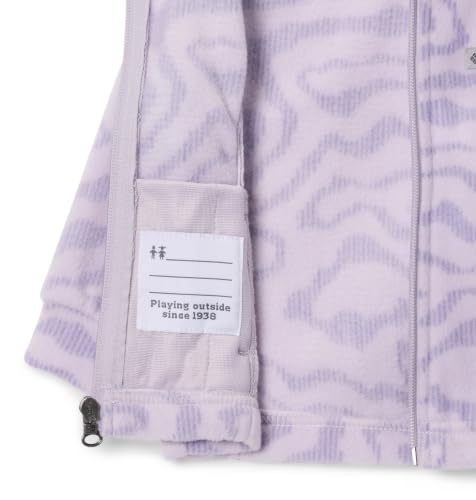 Image of Columbia Girls Benton Springs Ii Printed Fleece