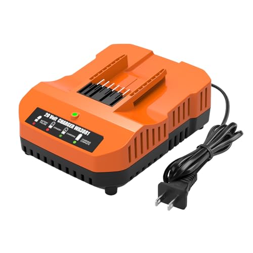 AYTXTG 20V WA3881 Charger Replacement for Worx 20v Battery WA3578 WA3575 WA3520, WA3525