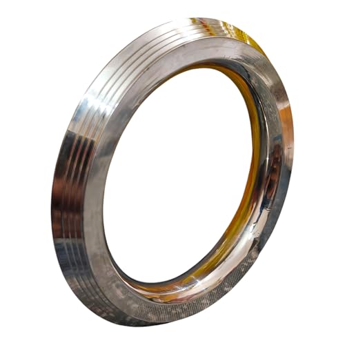 Santosh Jewellers Sikh Punjabi Kada Bracelet, Stainless Steel, 14.2mm Thick,