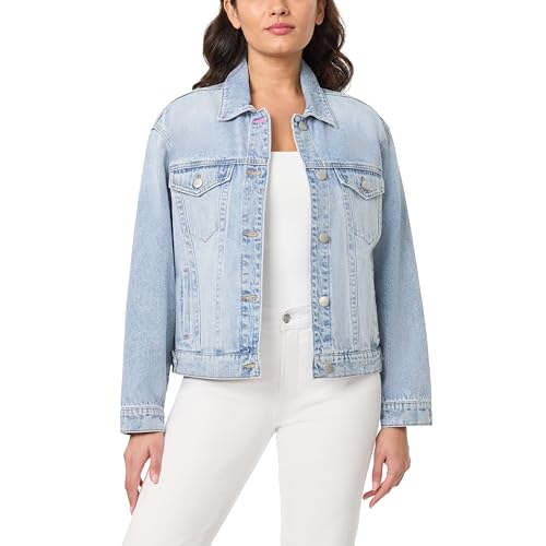 Veste en jean surdimensionnée kensie fini les vestes serrées