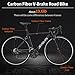 SAVADECK Carbon Road Bike with Shimano SORA R3000 18 Speed Derailleur System,Racing Bicycle with Carbon Fiber Frame Carbon Fork and Double V Brake for Adult.(White 54cm)