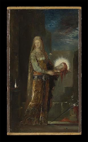 Graffiti Art Mural Salomé Gustave Moreau poster grand format pour salon moderne