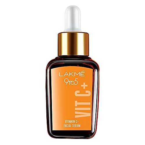 Image of LAKME 9 To 5 Vitamin C+ Serum (15 ml)&Lakme Blush & Glow Strawberry Sheet Mask, 25 ml
