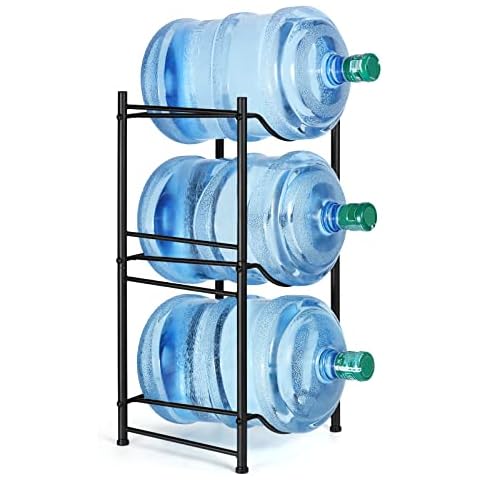 5 Gallon Water Jug Holder Water Bottle Storage Rack… Cover