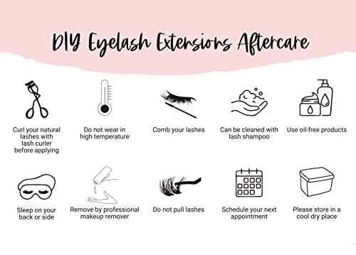 Lash Clusters Diy Eyelash Extensions 84 Pcs 3D Multiple Layers Eyelash Clusters 12Mm Wispy Lash Clusters Black Band Cluster Lashes D Curl Fluffy Cluster Eyelash Extensions (Y05 12Mm) #TOP6