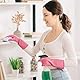Tyqour 4 Stück Universal Sprühkopf mit Schaumgitter Sprühaufsatz für Flaschen Aufsatz für Sprühflaschen Strahl Spray Bottle Replacement Ersatzsprühkopf für Standard Sprühflaschen (schwarz)