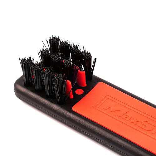 Maxshine Foam Pad Cleaning Brush And Pad Removal Tool - Two Function In One, Stiff Bristle Brush, Easy Grip, Use And Carry #TOP2