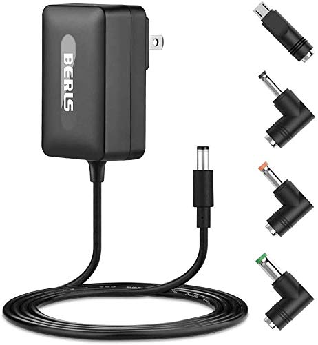 IBERLS【UL Listing】 5V 3A (3000mA) Universal Power Adapter Supply Cord Wall Plug(with 4 connectors), Compatible with Raspberry Pi 3, LED Pixel Light, USB-HUB, Kindle Fire Tablet, Nextbook Charger
