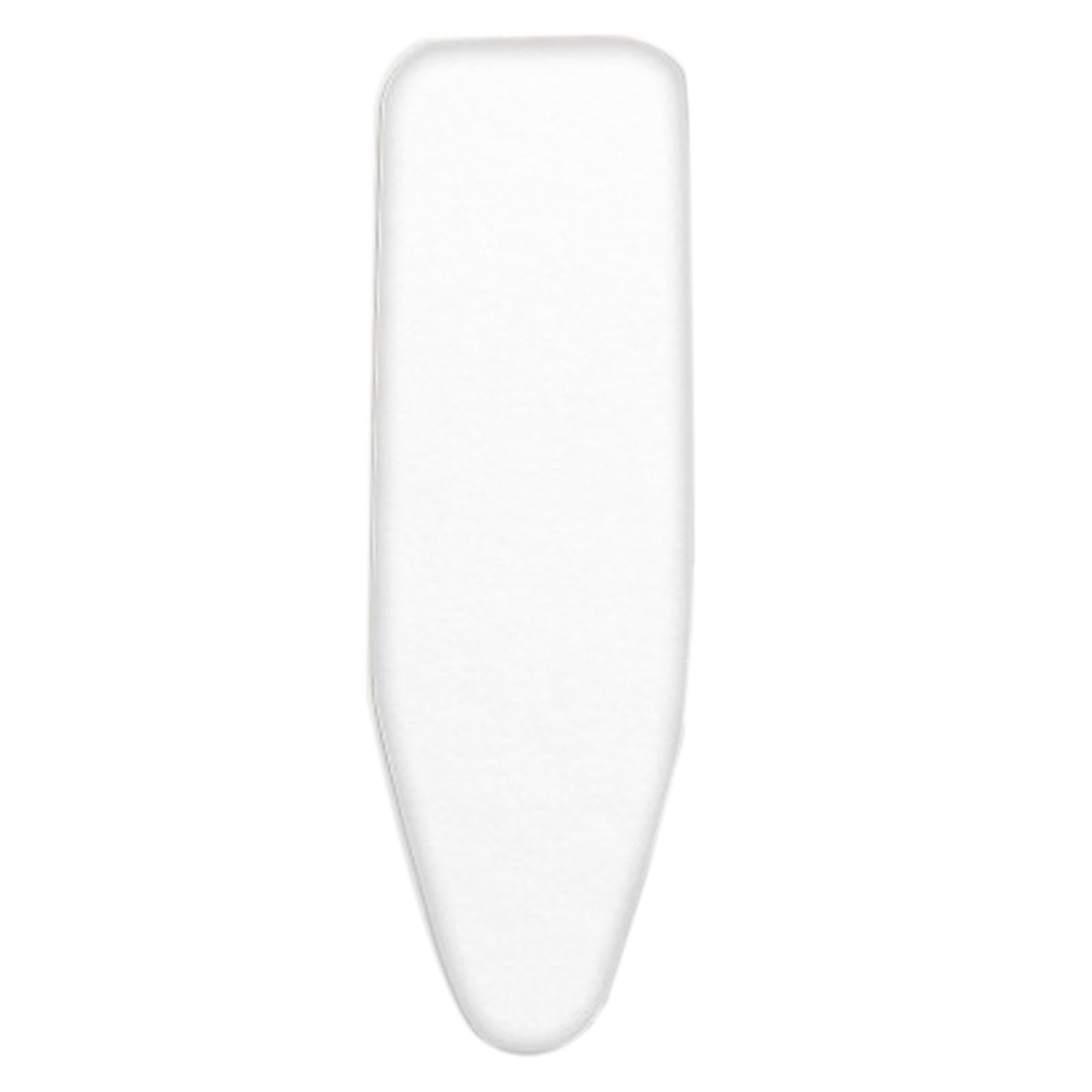 PIXZCSA Mini Countertop Ironing Board With Thick Cover Includes Cotton Pad Provides Heat Insulation Breathability And No Pilling For Effortless Ironing, White, 125x44cm
