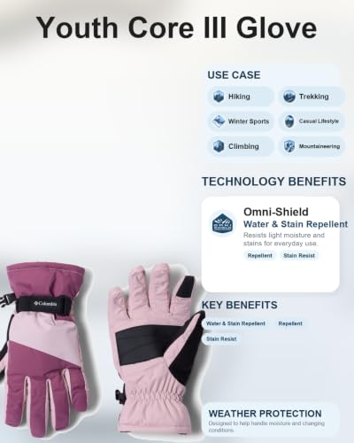 Image of Columbia Core III Gloves (Little Kid /Big Kid)