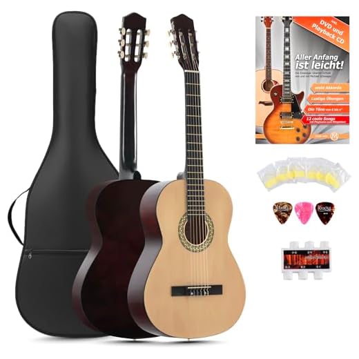 Classic Cantabile AS-851 guitarra de concierto 4/4 Set de principiante para zurdos