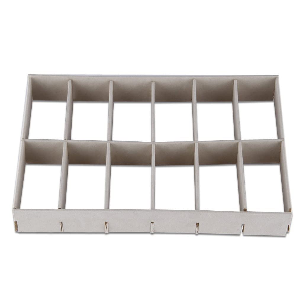 XBTGS Uhren-Vitrine mit 12 Fächern, Aufbewahrungsbox für Armbanduhren, Schmuck-Organizer,