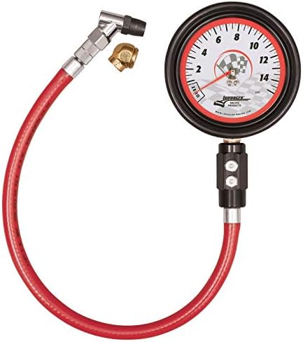 Longacre 52-52001 Magnum 3-1/2 GID Tire Gauge 0-60 by 1/2 lb