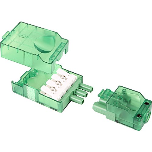 Screwless Terminal Pushon Mains Connector GLMCSL 3 Way + Loop