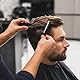 Haar Styling Rasiermesser, Styling Razor Thinning Shaper Friseur Styling Messer Effiliermesser Haar Texturierung Schneidrasier Kamm mit 10 Klingen für den Salon und Heimgebrauch (Schwarz)