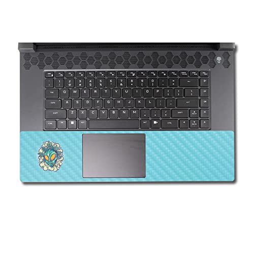 Image of MightySkins Carbon Fiber Skin Compatible With Alienware M17 R5 (2022) Full Wrap Kit - In Outer Space | Protective Durable Textured Carbon Fiber Finish | Easy To Apply & Change Styles | Made in the USA