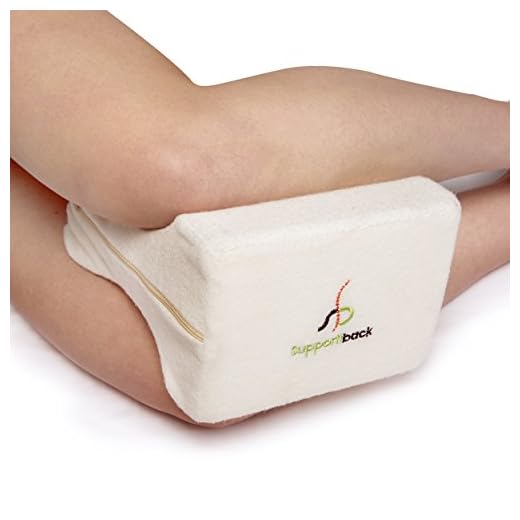 Supportiback® Cojín ortopédico para ciática, espalda, caderas, articulaciones, alivio de dolores de embarazo y dormir de lado — Diseño ergonómico médico contorneado con espuma de memoria