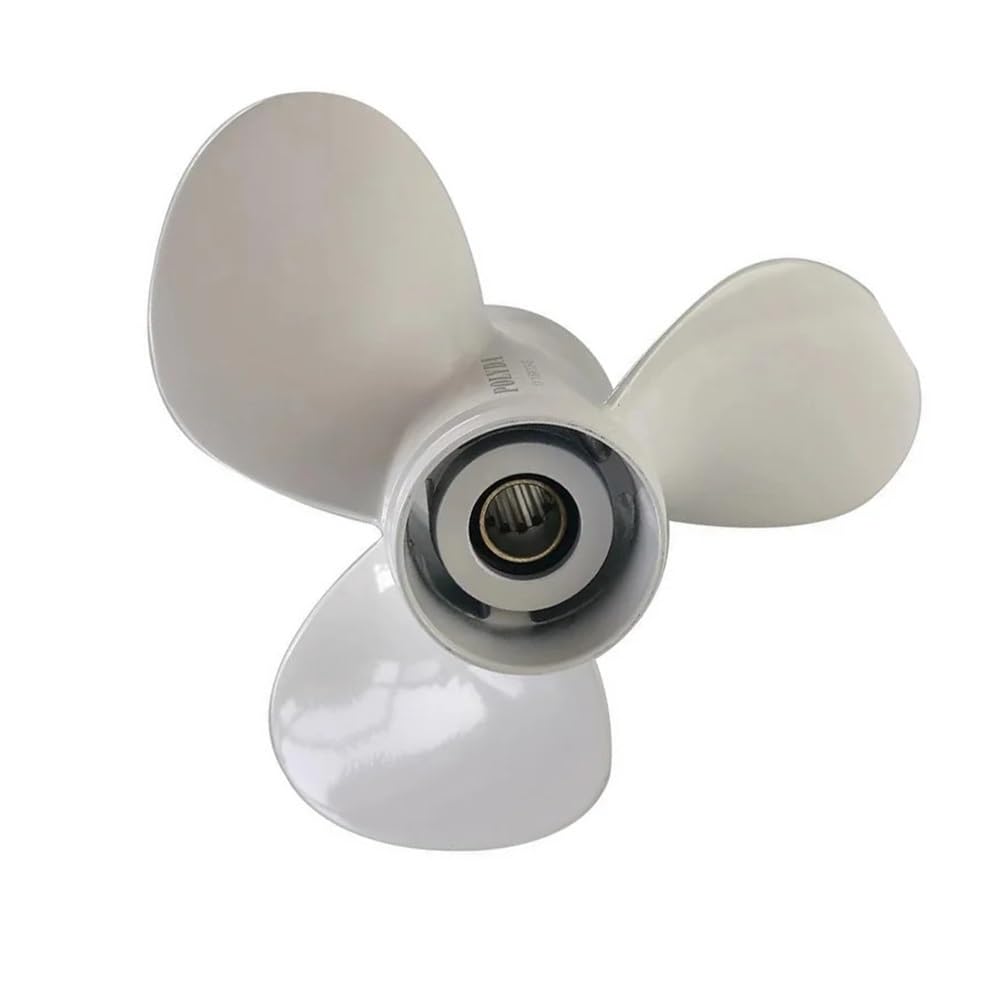 Hélice marine 13 1/4x17-K haute précision pour moteur hors-bord robuste
