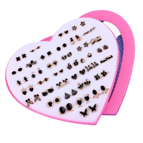 Blessings Fashions 36 Pair Stylish Earring Stud Combo Set with Heart Shape Box for Girls and Women(Earrings-13 Pack Of 36, Multicolor) (B09TT86RXH) Amazon Price History, Amazon Price Tracker